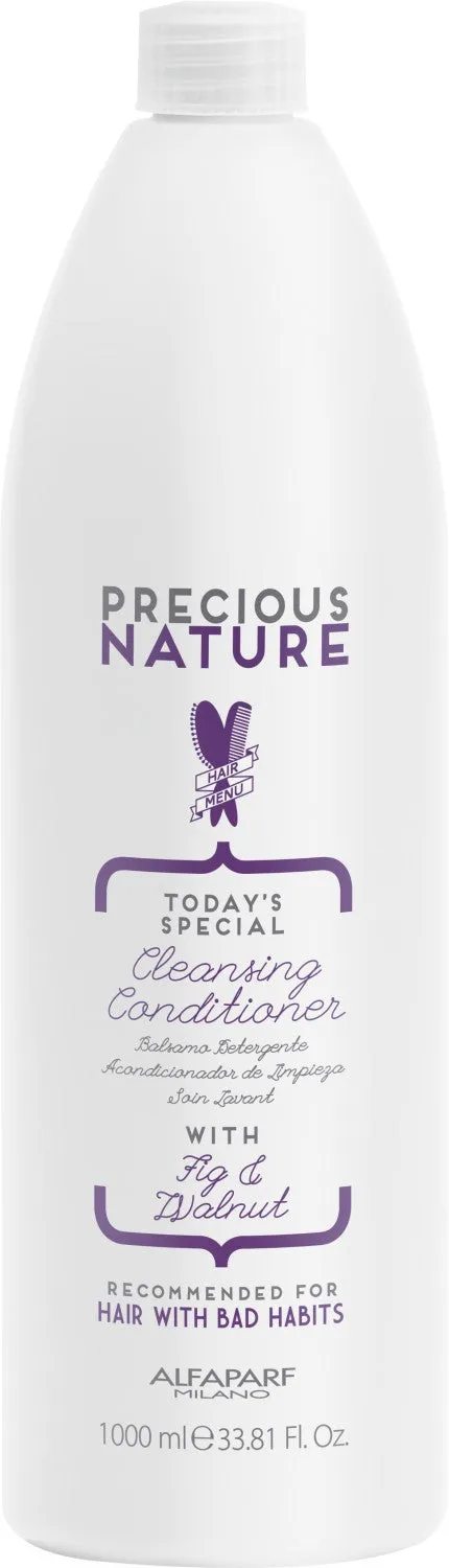 Alfaparf Milano Precious Nature Cleansing Conditioner With Fig & Walnut 1000ml