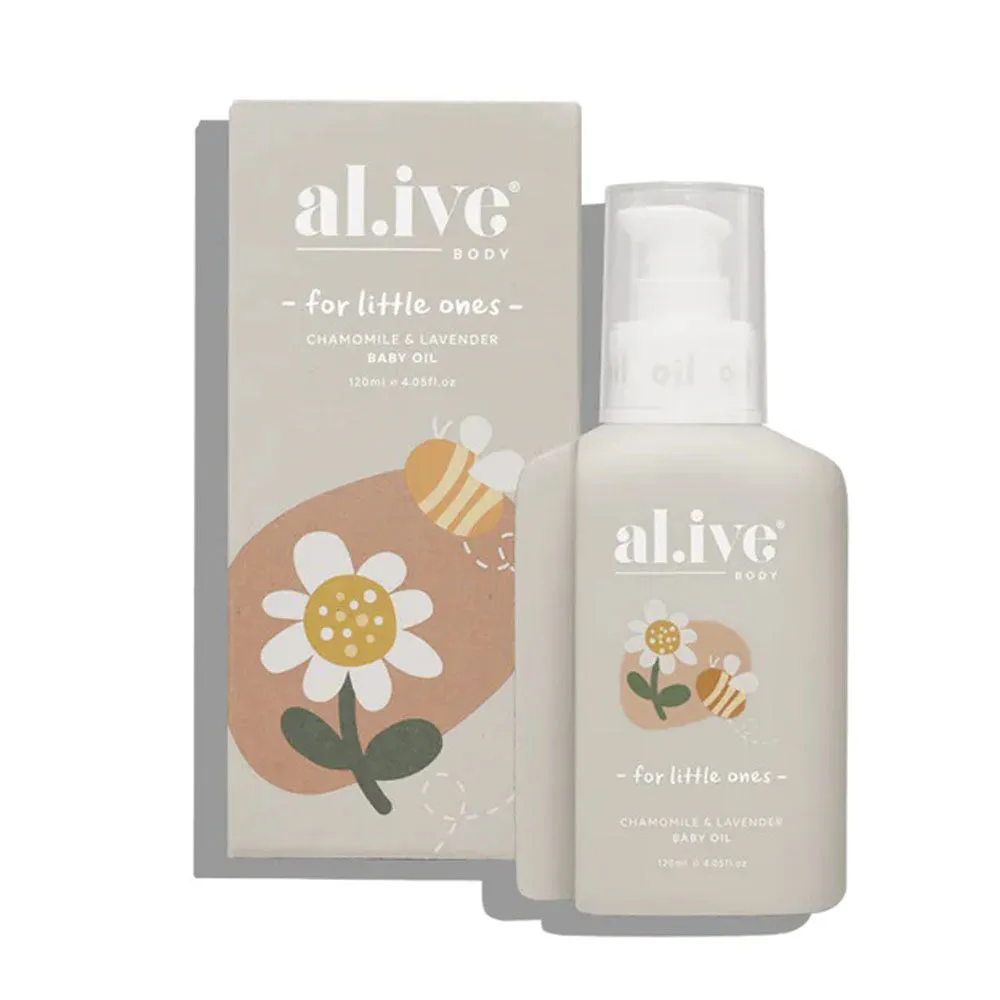 Al.ive  Chamomile & Lavender Baby Oil