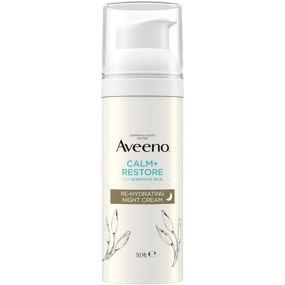 Aveeno Face Calm  Restore Re-Hydrating Night Cream 50ml