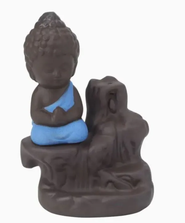 Backflow Cone Burner - Buddha Blue