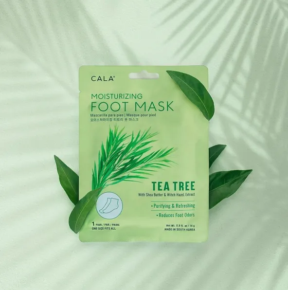 CALA Tea Tree and Lavender Foot Mask Treatment-3PACK