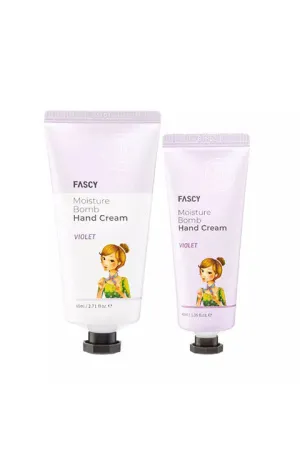 [FASCY] Violet Scented Moisturizing Hand Cream Set (Violet 40mL 80mL)