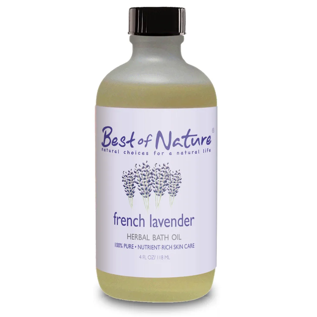 French Lavender Herbal Bath Oil