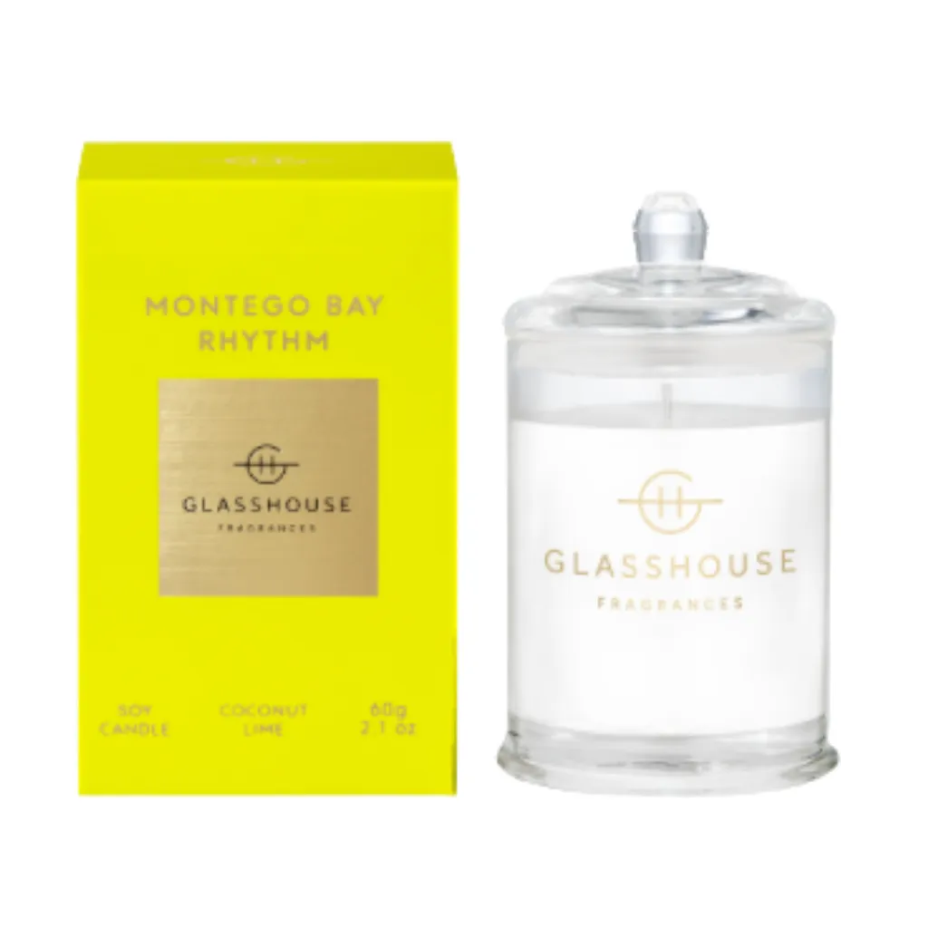 Glasshouse Fragrances 60g Triple Scented Soy Candle