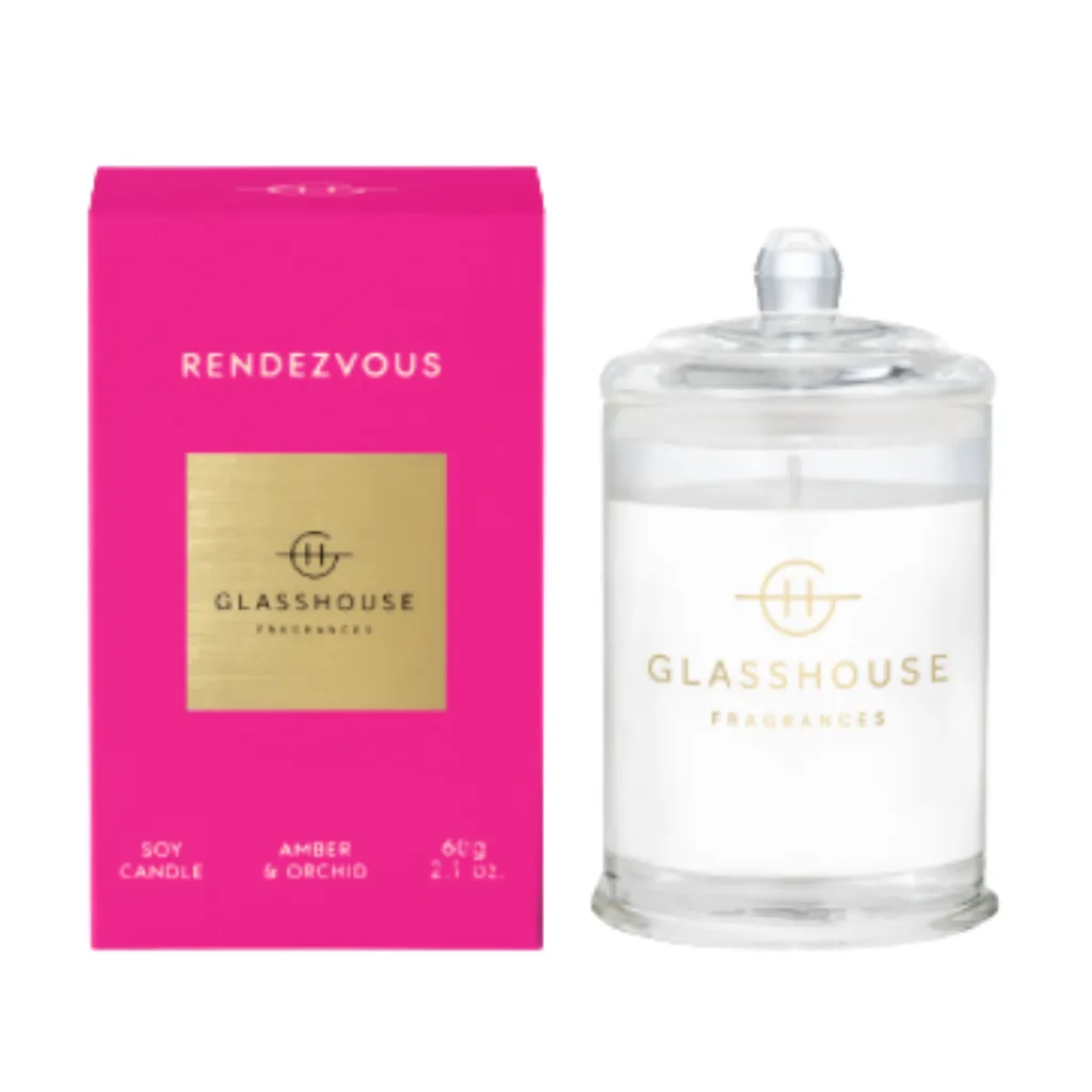 Glasshouse Fragrances 60g Triple Scented Soy Candle