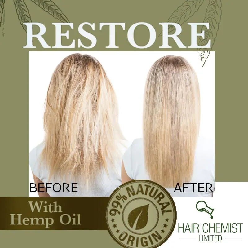 Hair Chemist Solutions Restore Hemp Hair Oil 2.5 oz.