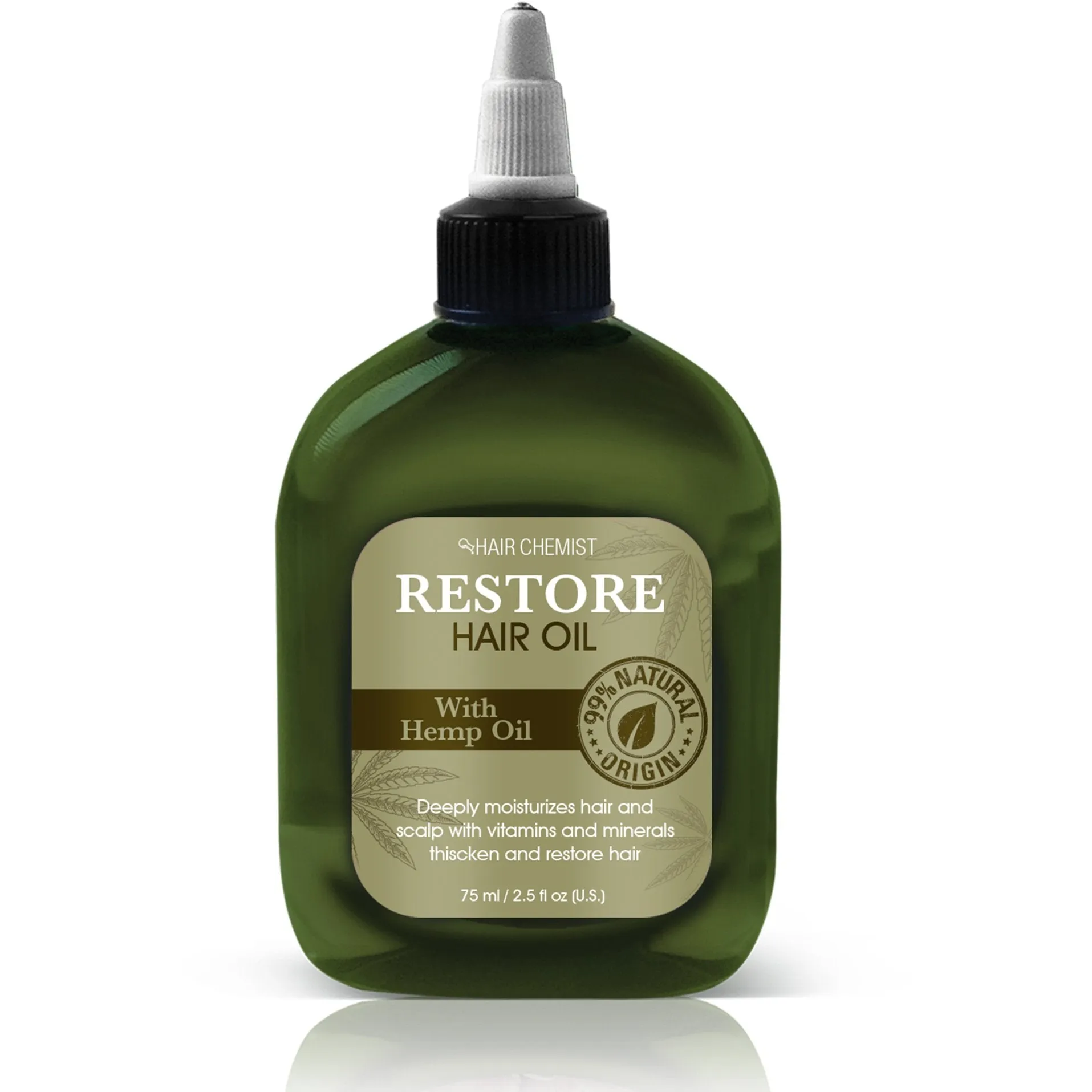 Hair Chemist Solutions Restore Hemp Hair Oil 2.5 oz.