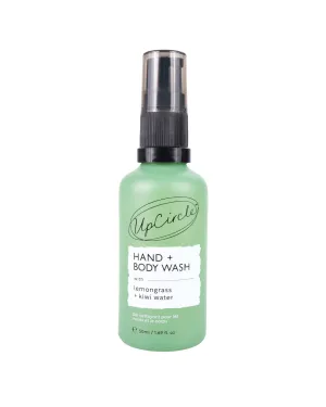 Hand & Body Wash with Lemongrass   Kiwi Water - Travel Size