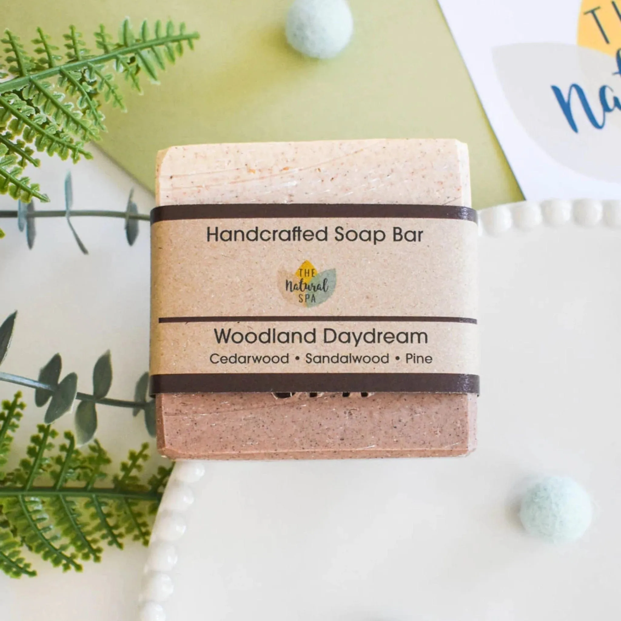 Handcrafted Cold-Process Soap Bar - Woodland Dream