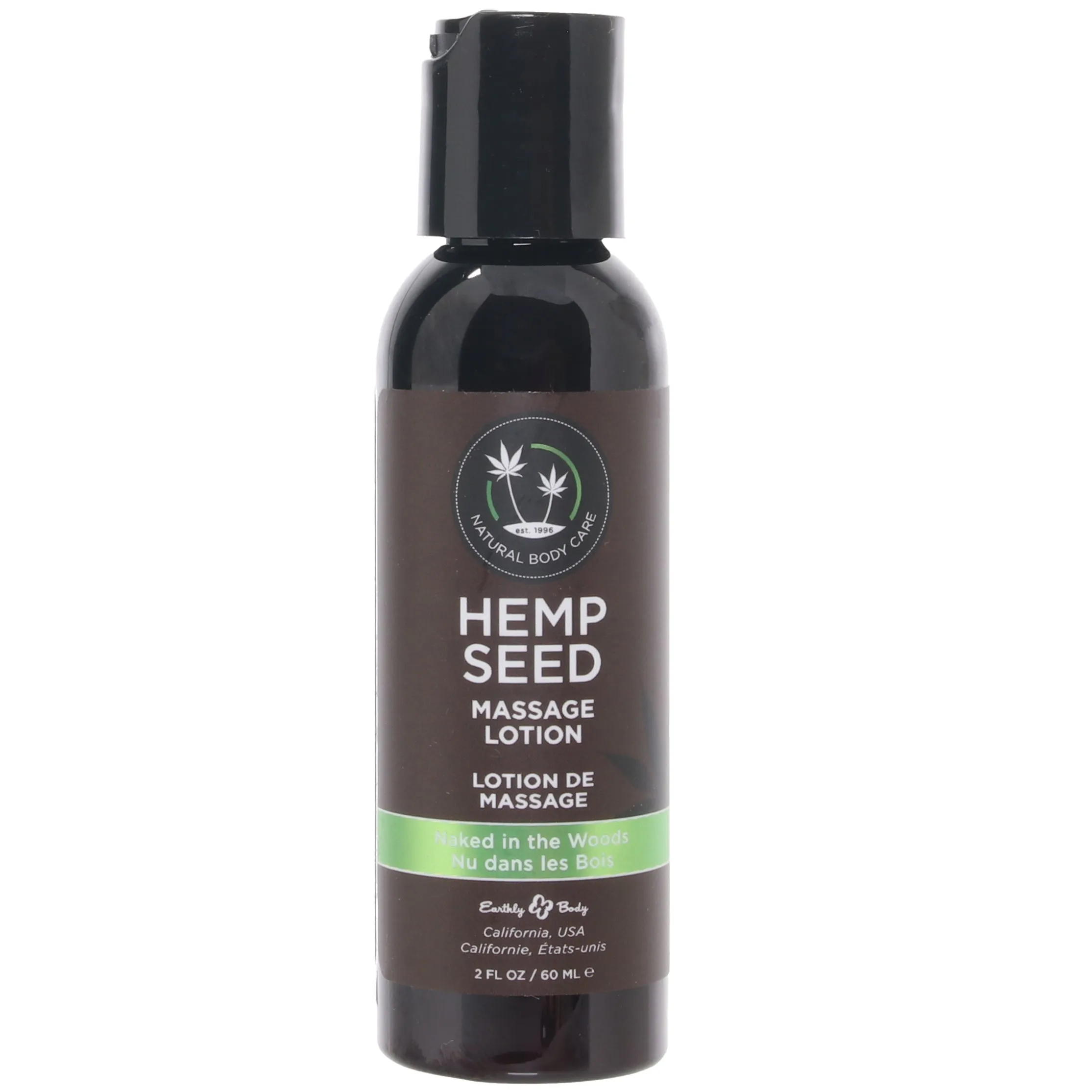 Hemp Seed Massage Lotion 2oz/60ml in Naked in the Woods