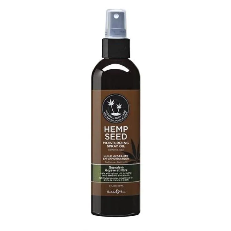 Hemp Seed Moisturizing Spray Oil - 8 Fl. Oz. - Guavalava