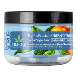 Hempz Triple Moisture Fresh Citrus Body Scrub 7oz