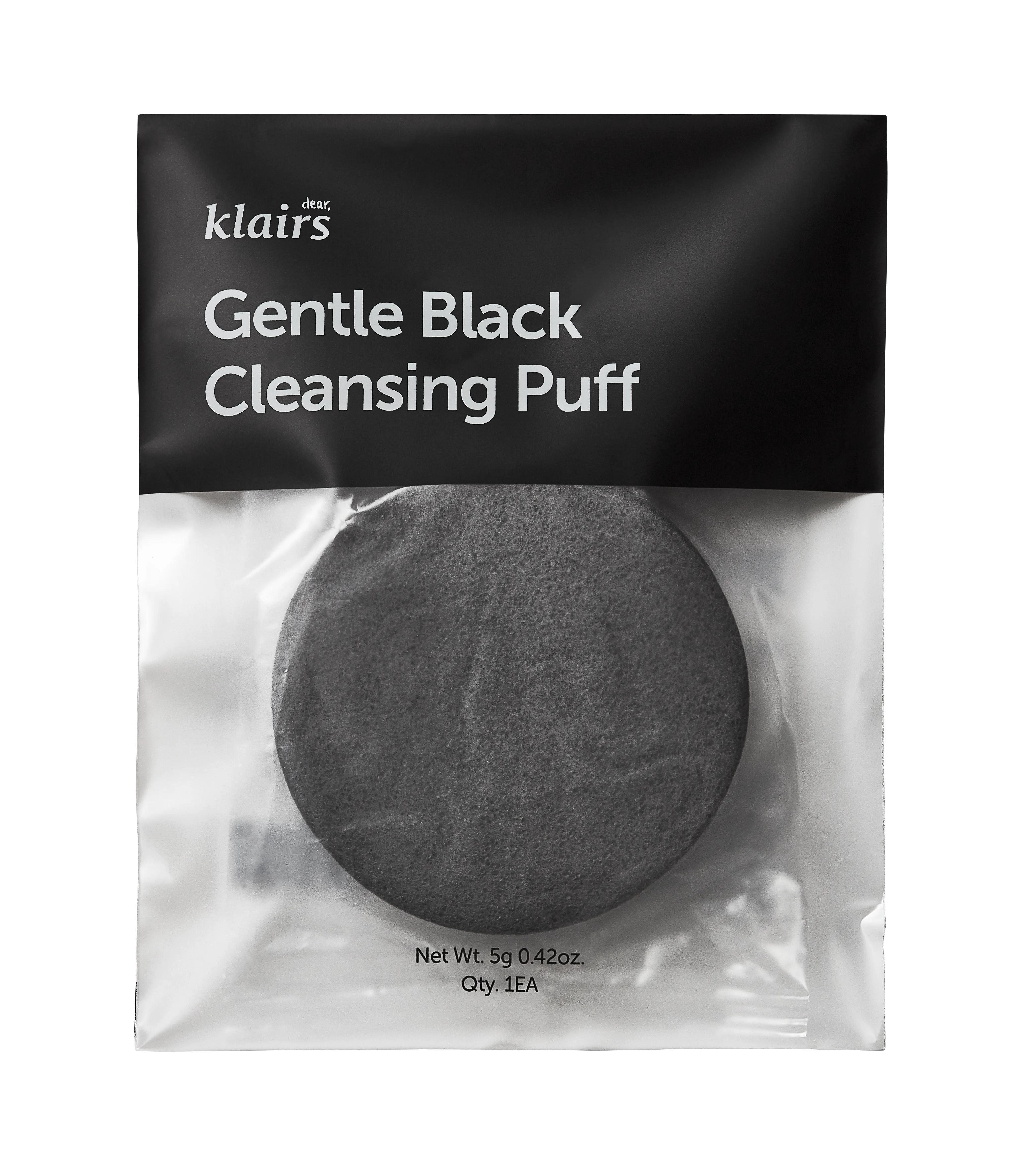 KLAIRS Gentle Black Cleansing Puff