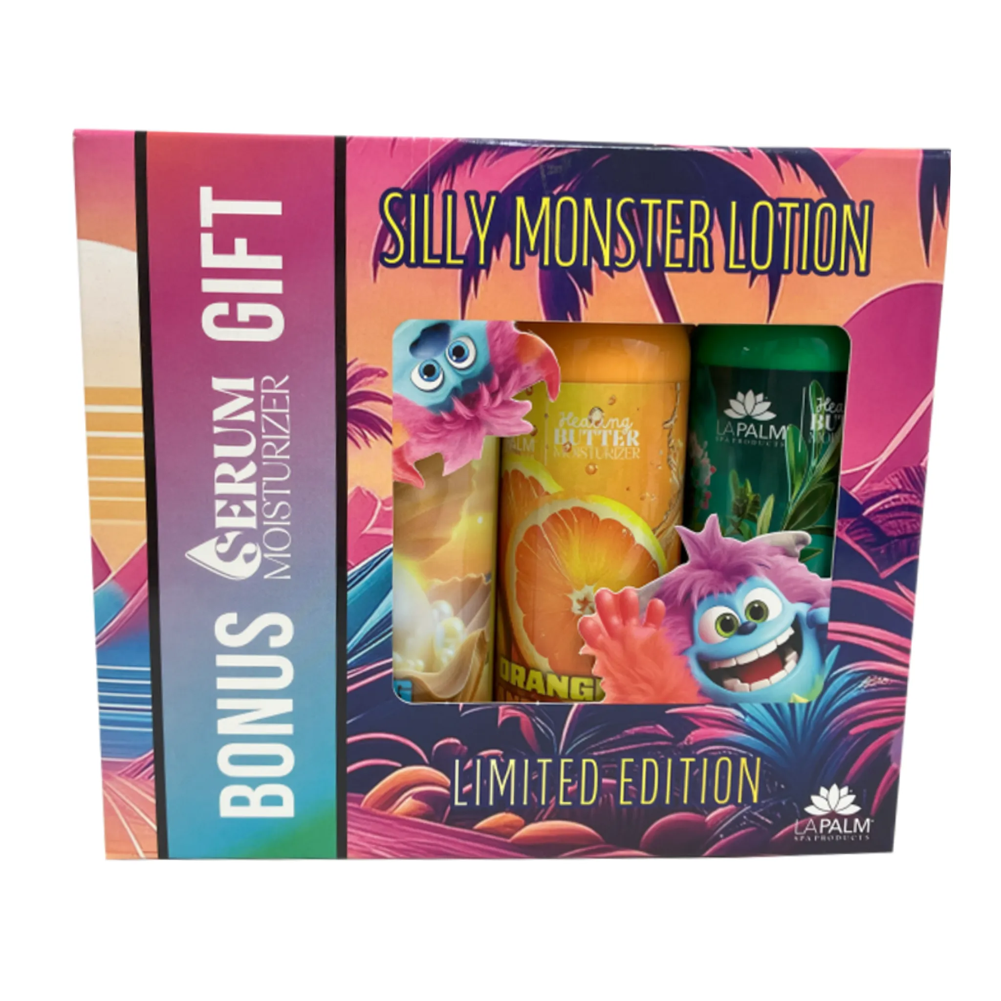 Lapalm Holiday Lotion Gift Box - Silly Monster