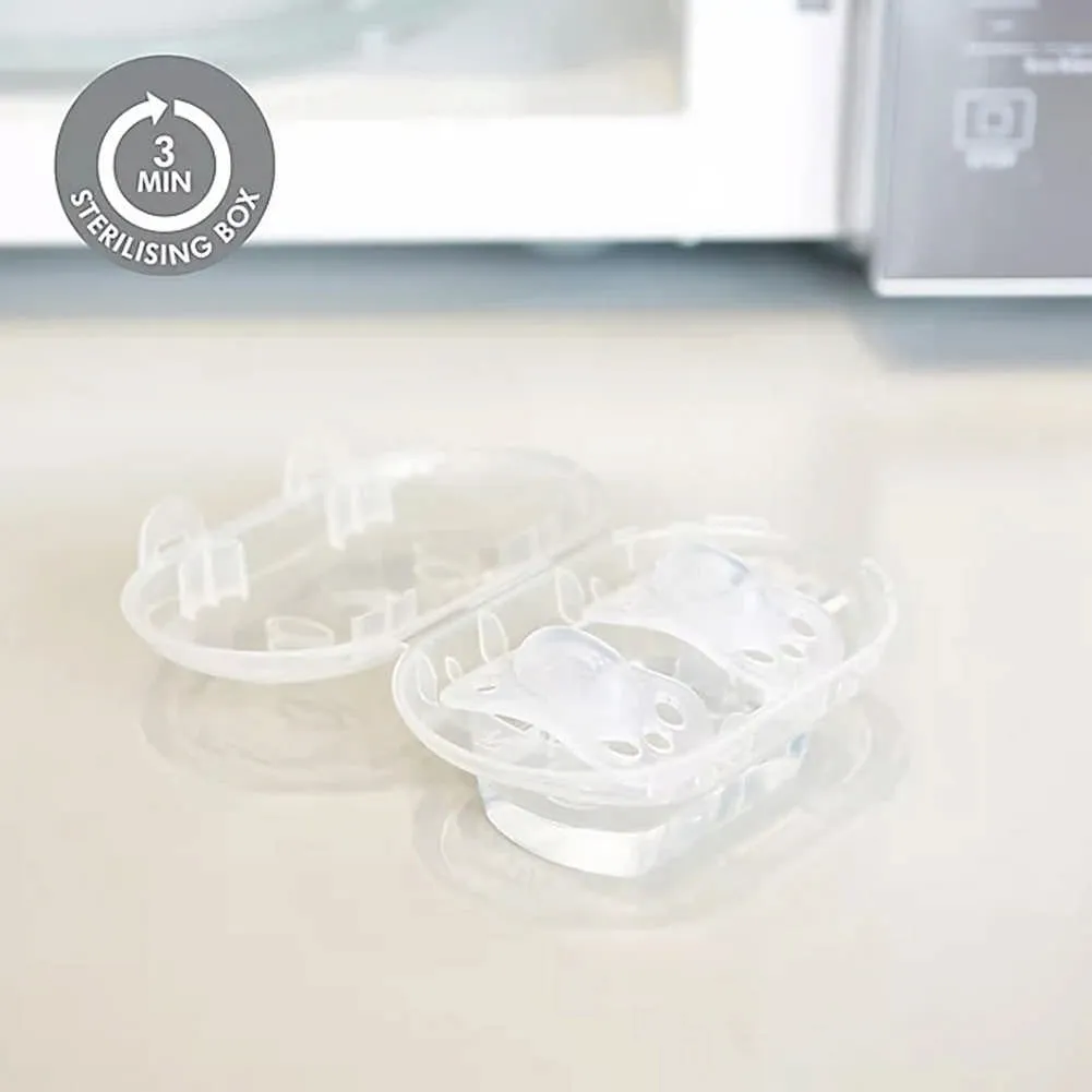 Medela Orthodontic Soft Silicone Baby Pacifier 2-Pack