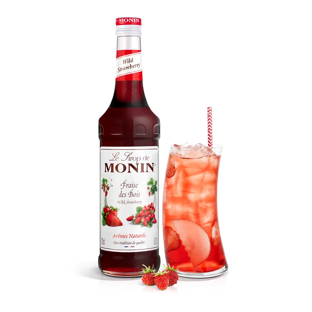 Monin Wild Strawberry Syrup 70cl