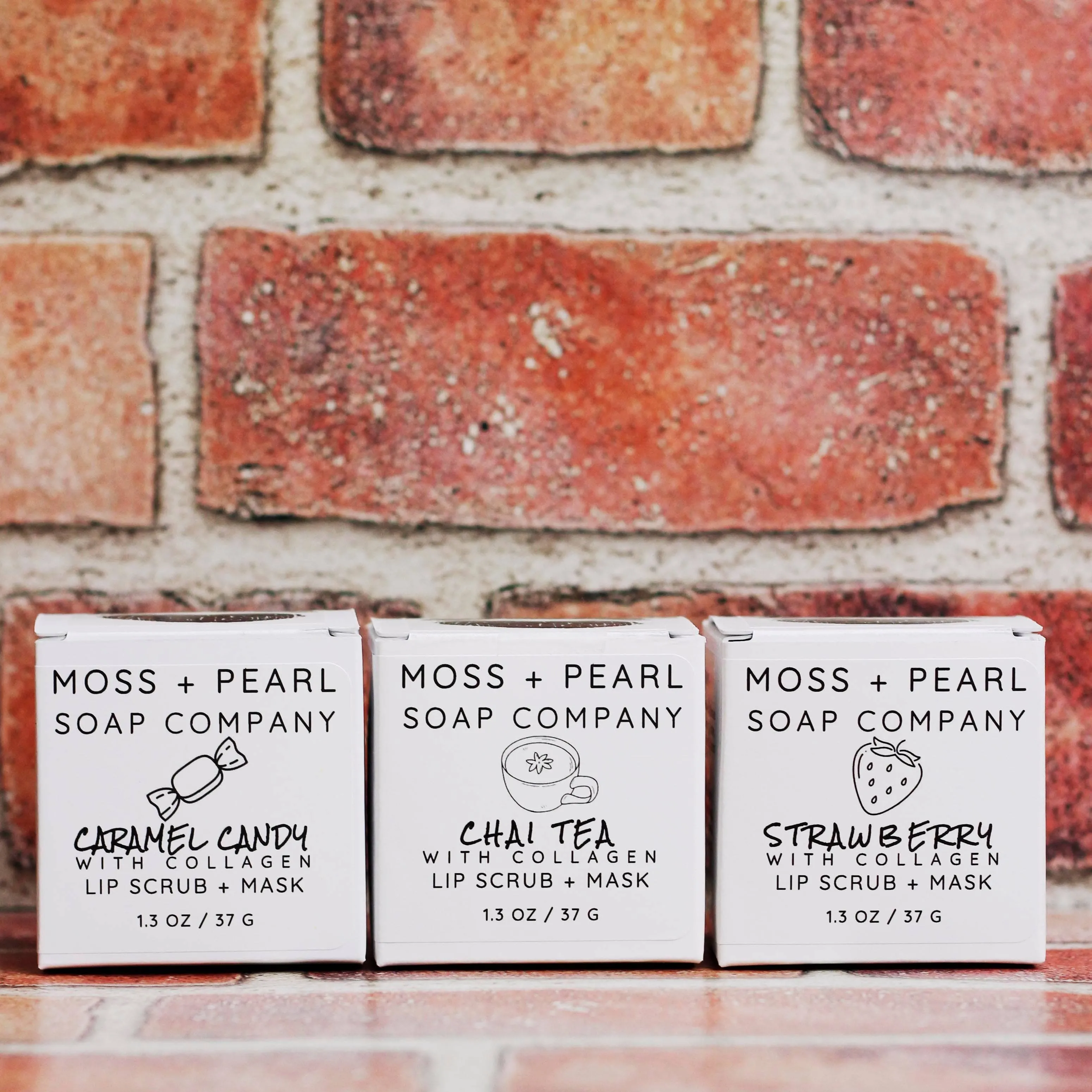 Moss   Pearl Soap Company- Exfoliating & Nourishing Lip Scrub