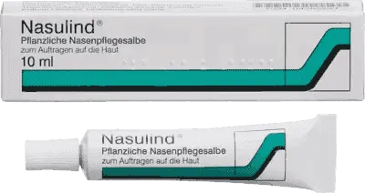 NASULIND herbal nose care ointment, wool wax, purified honey, peppermint, thyme