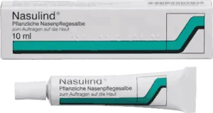 NASULIND herbal nose care ointment, wool wax, purified honey, peppermint, thyme