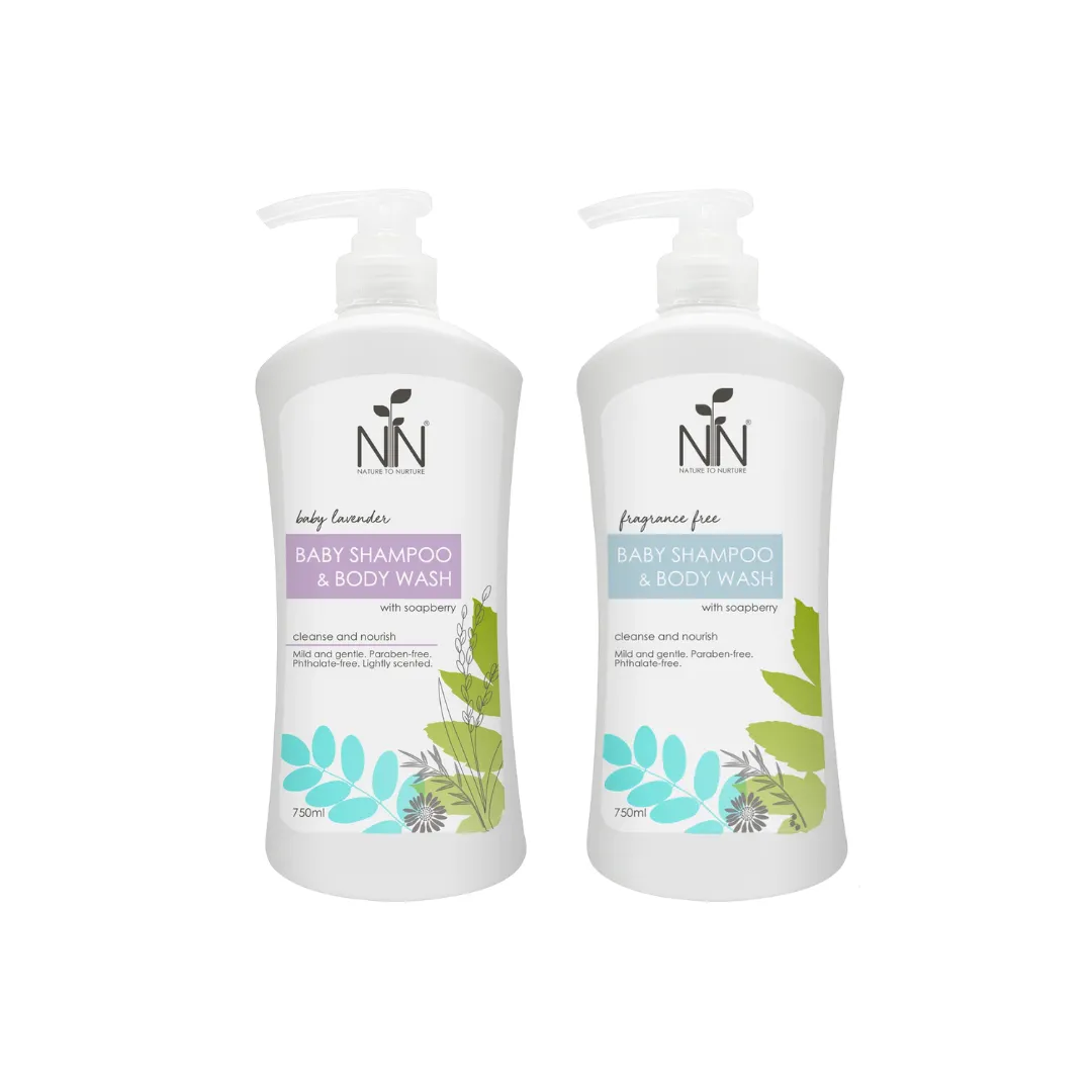 Nature to Nurture Baby Shampoo & Body Wash