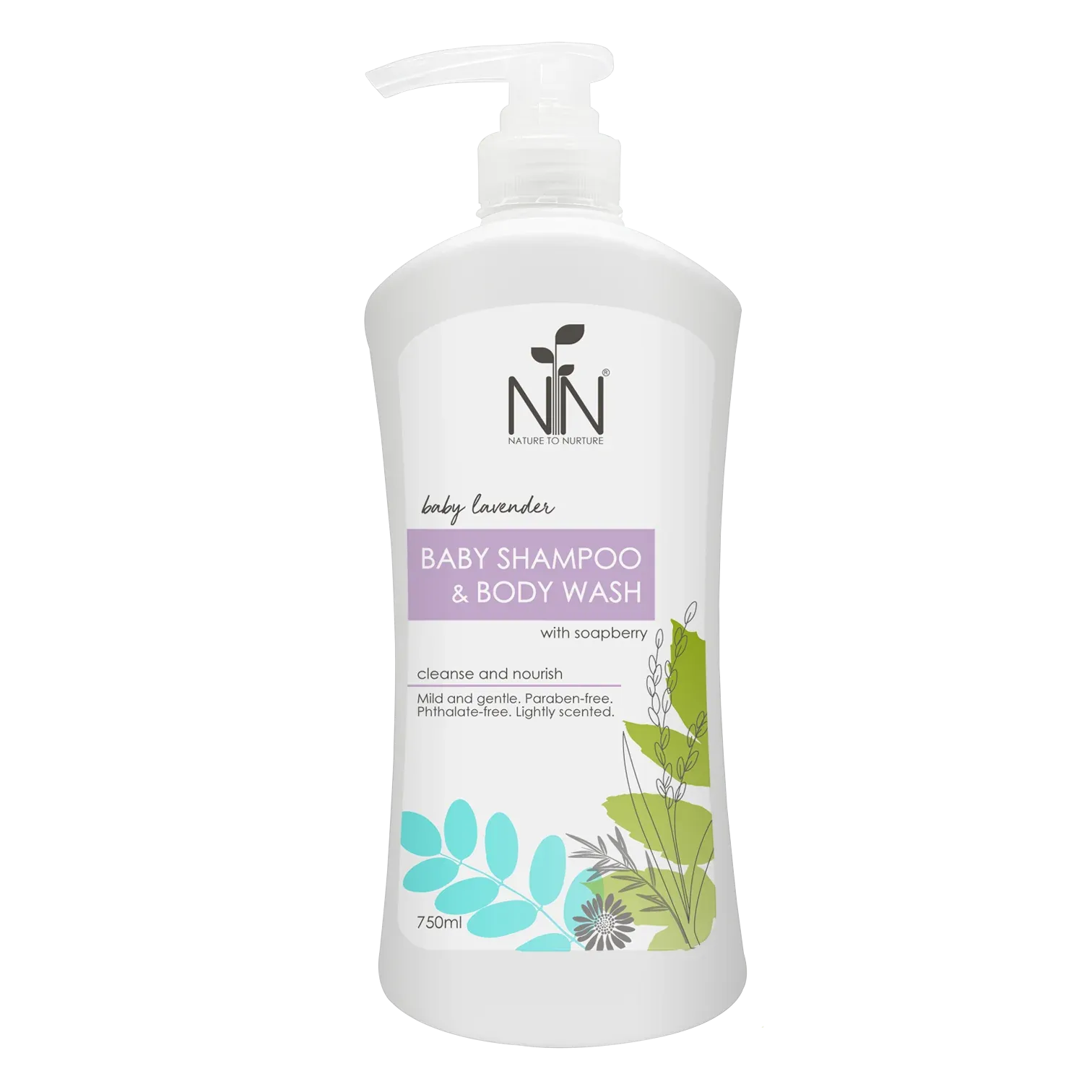 Nature to Nurture Baby Shampoo & Body Wash