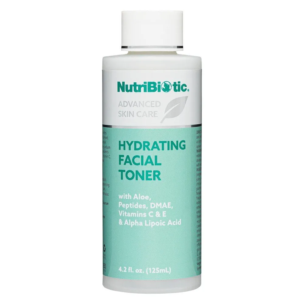 Nutribiotic Hydrating Facial Toner 4.2 oz Liquid