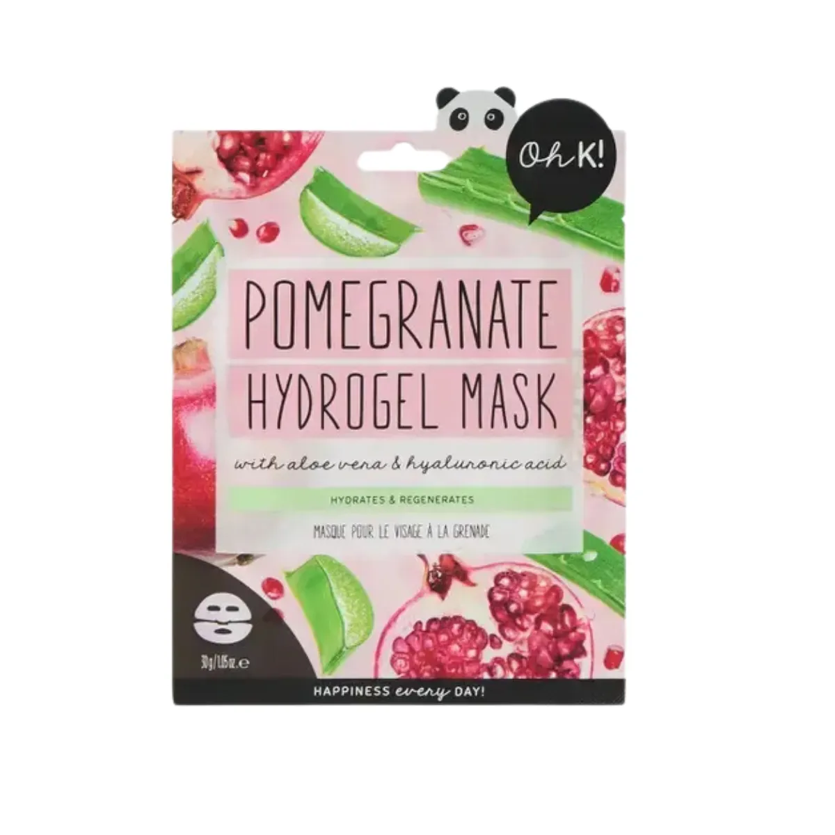 Oh K! Pomegranate & Hyaluronic Hydrogel Mask