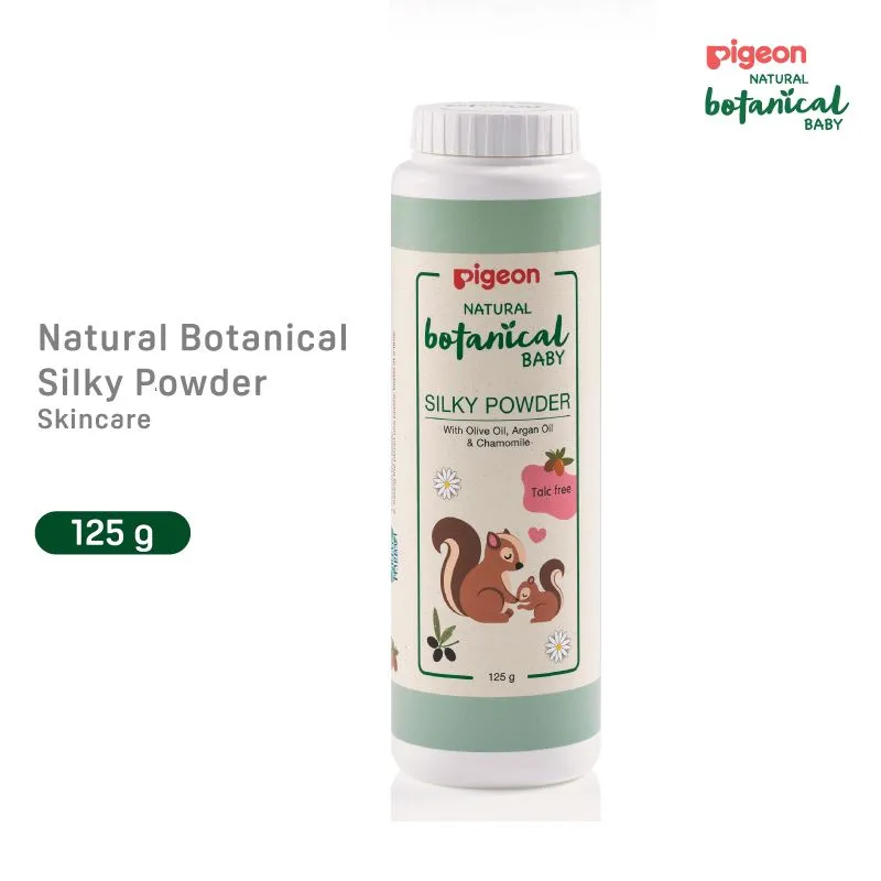 Pigeon Natural Botanical Baby Silky Powder 125g