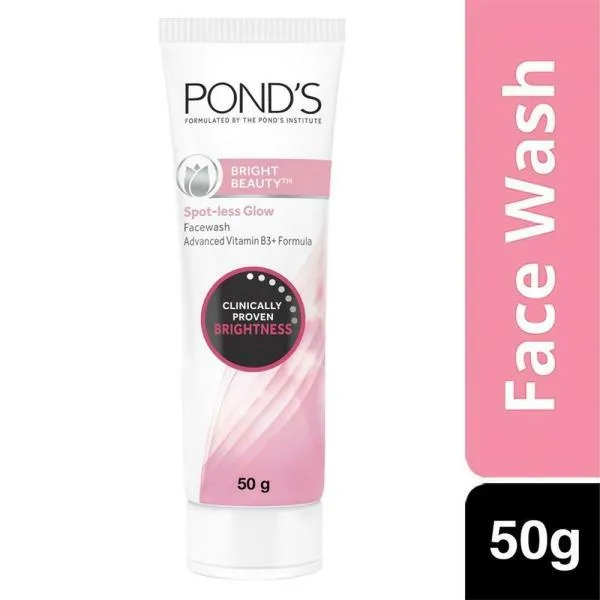 POND`S BRIGHT BEAUTY FACE WASH 50GM