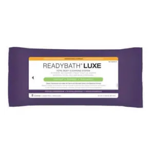 ReadyBath Luxe Total Body Antibacterial Wipes