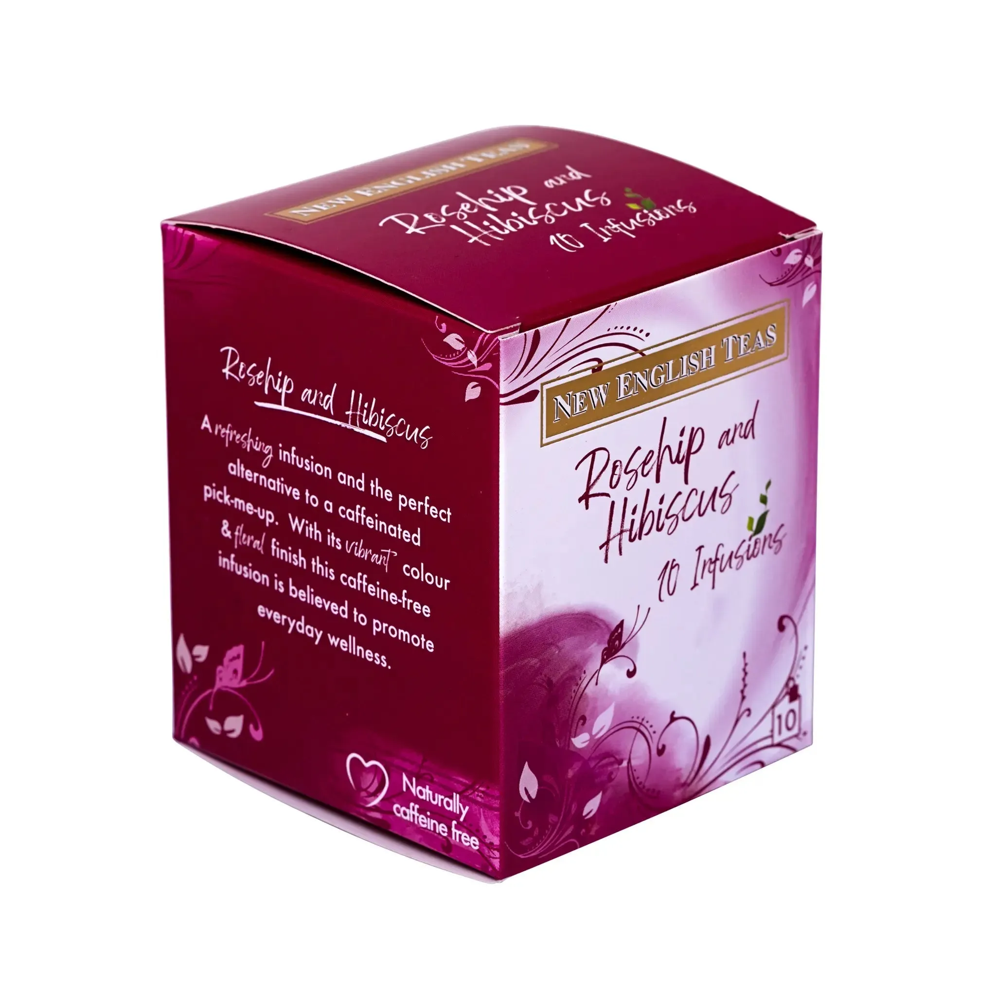 Rosehip and Hibiscus Tea 10 Individually Wrapped Teabags