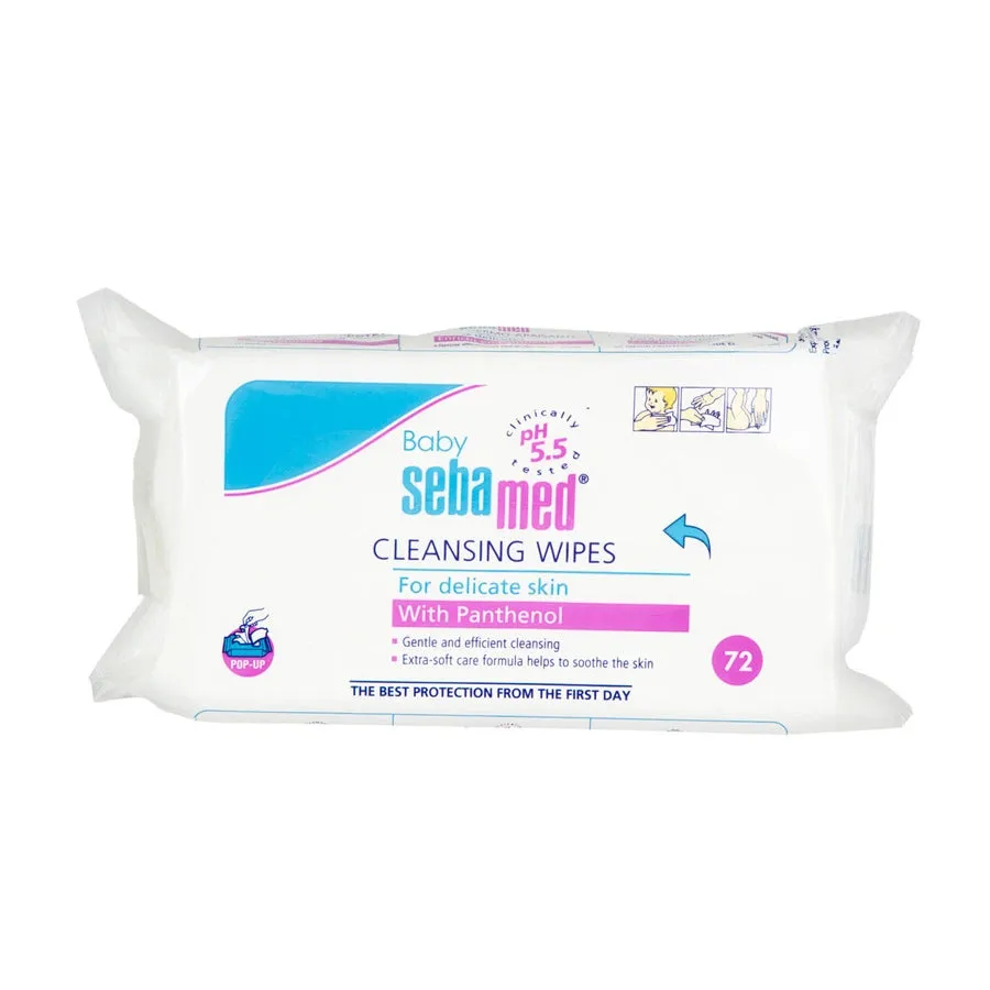 Sebamed Baby Wet Wipes 72's