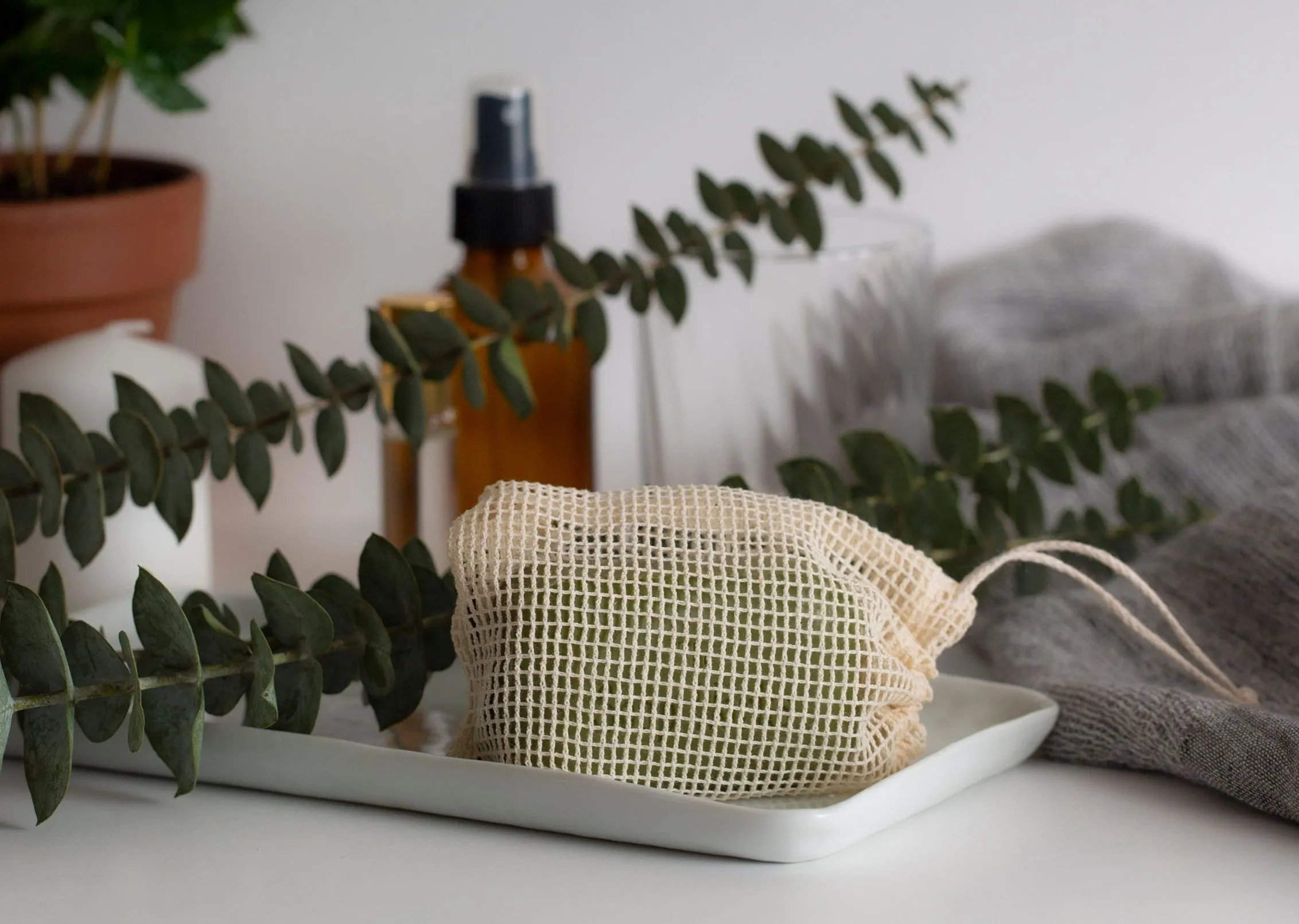 Soap Saver Pouch | Organic Cotton