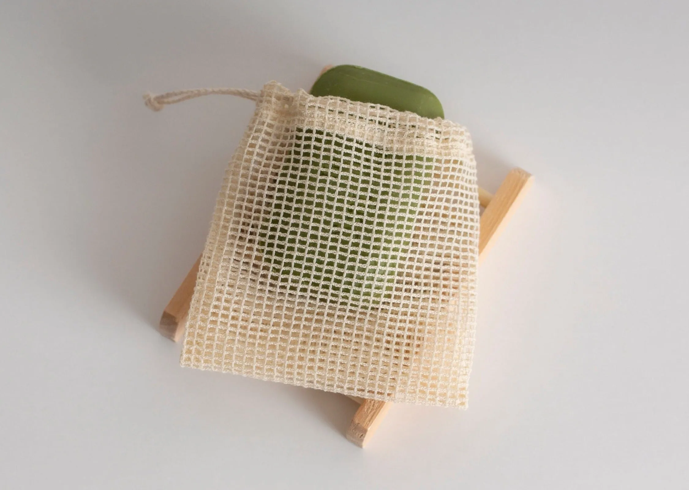 Soap Saver Pouch | Organic Cotton